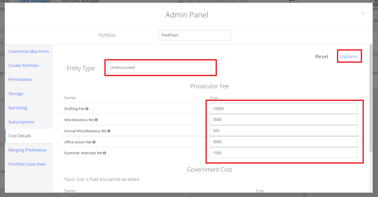 Admin Panel – Triangle IP Helpdesk