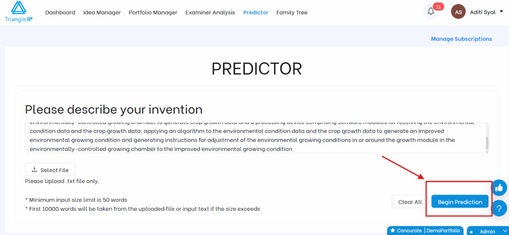 How to Predict the Art Unit Using the TIP Tool™? – Triangle IP Helpdesk